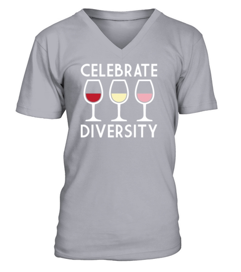 Celebrate diversity wines - wine tasting - wine Men's V-Neck T-shirt