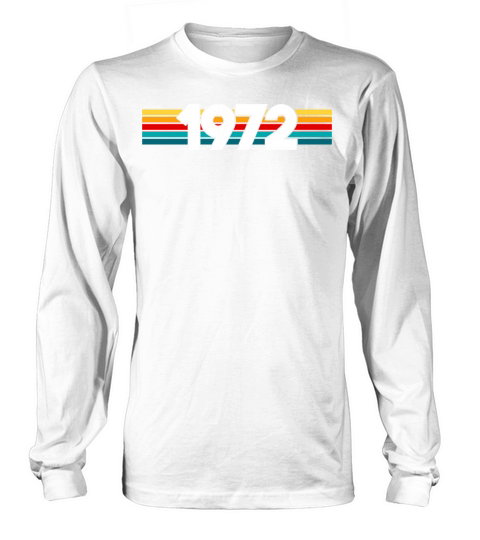 Vintage 1972 - 50 years old - 50th birthday gift Women's Long Sleeve