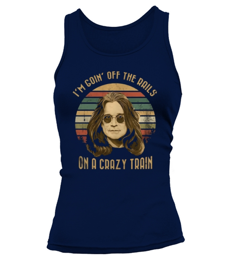 Ozzy Osbourne On A Crazy Train Vintage Tank top Woman