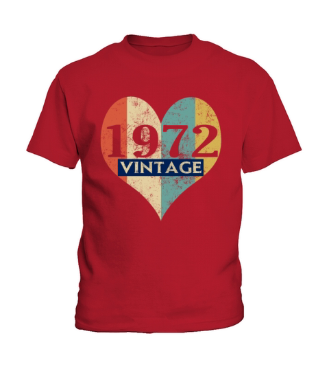 Vintage 1972 Retro Kids T-Shirt