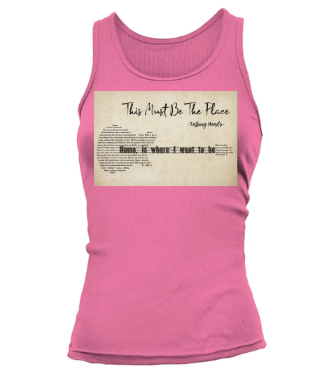This must be the place Guitar Landscape Tank top Woman