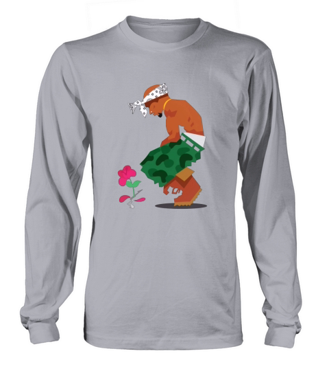 The Rose That Grew from Concrete Tupac Long sleeved Unisex