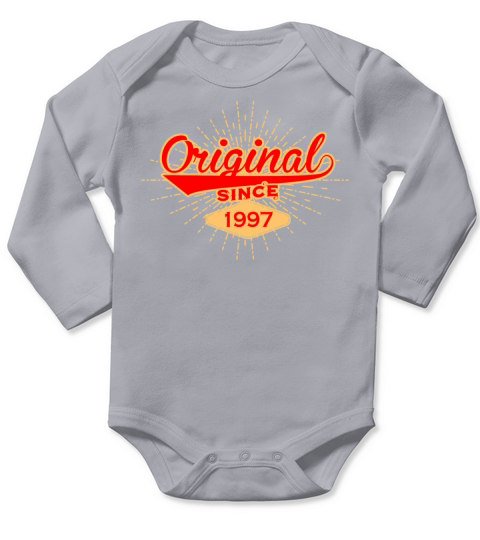 Geburtstag Original Geschenk Erfahrung seit 1997 Long Sleeve Baby One-Piece