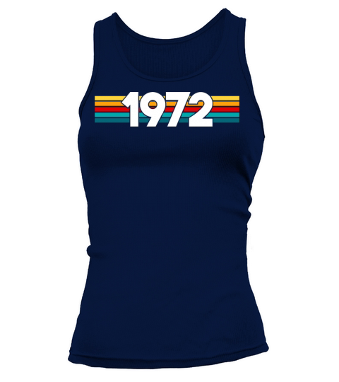 Vintage 1972 - 50 years old - 50th birthday gift Tank top Woman