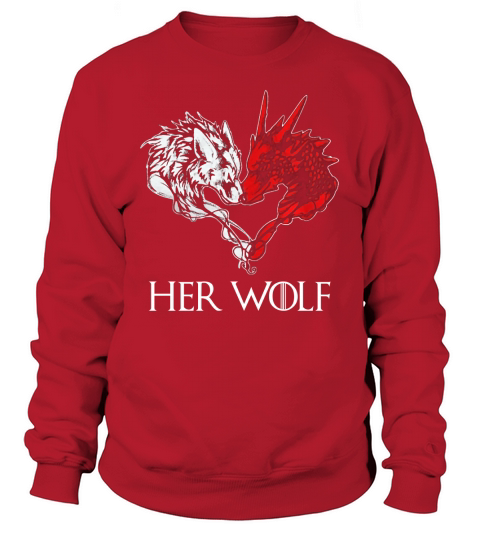 her wolf shirt, hoodie, sweater, longsleeve t-shirt Sweatshirt Unisex