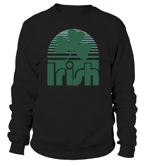 Irish Retro Clover Men's Sweatshirt