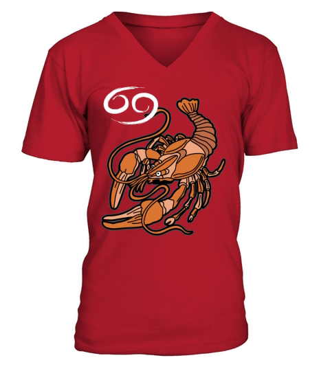 CANCER Zodiac Sign Astology horoscope Men's V-Neck T-shirt