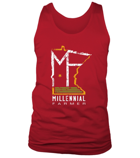 millennial farmer Tank Top Unisex