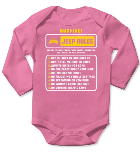 Nice Riding Tee For Riders With A Minimal Long Sleeve Baby One-Piece