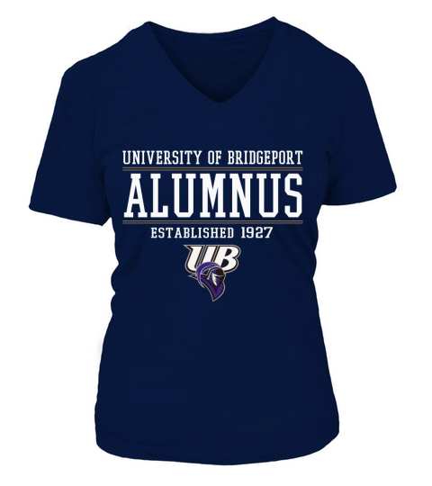 University of Bridgeport  Alumnus established 1927 V-neck T-Shirt Woman