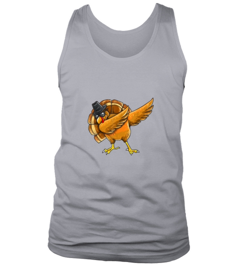 Dabbing Turkey Thanksgiving Men's Tank Top