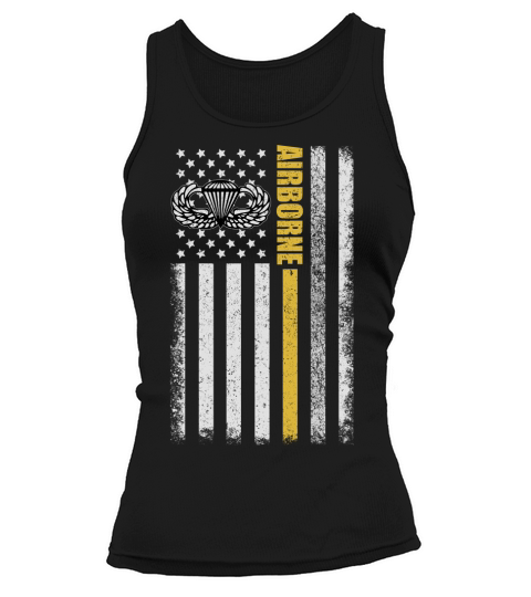 airborne 82nd airborne paratrooper airborne army t-shirt Tank top Woman