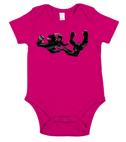 skydivers Short Sleeve Baby One-Piece