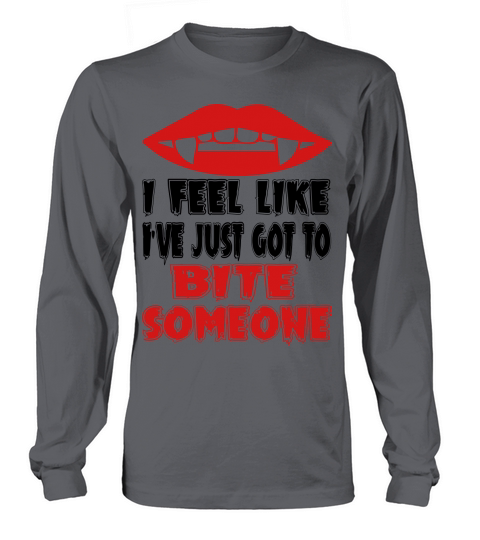 HALLOWEEN VAMPIRE COSTUME FEEL LIKE I VE JUST GOT Women's Long Sleeve