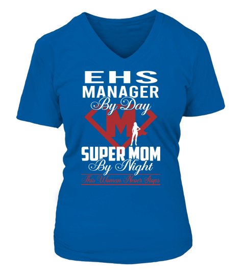 Ehs Manager V-neck T-Shirt Woman