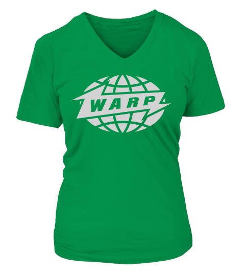 Warp Records Tshirt V-neck T-Shirt Woman