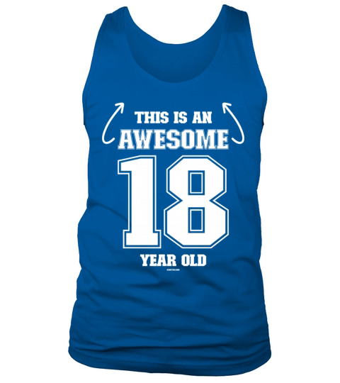 Awesome 18 year old - 18th Birthday Gift Idea Men's Tank Top