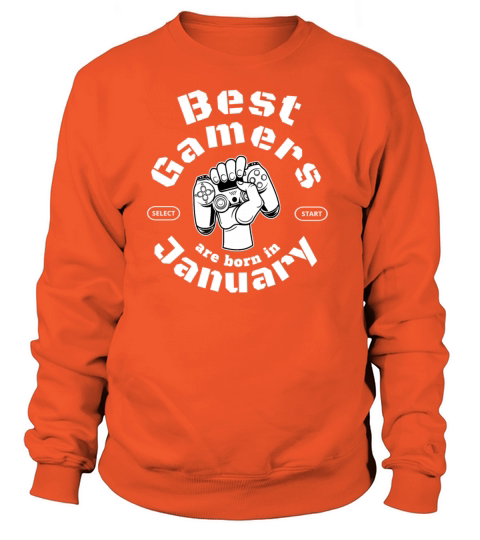 Best Gamers Born In January Women's Sweatshirt