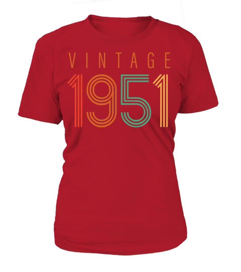 Vintage 1951 70th Birthday Est 1951 Women's T-Shirt