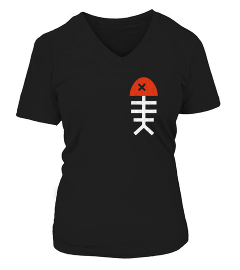 Vintage Fishing Gifts Women's V-Neck T-shirt