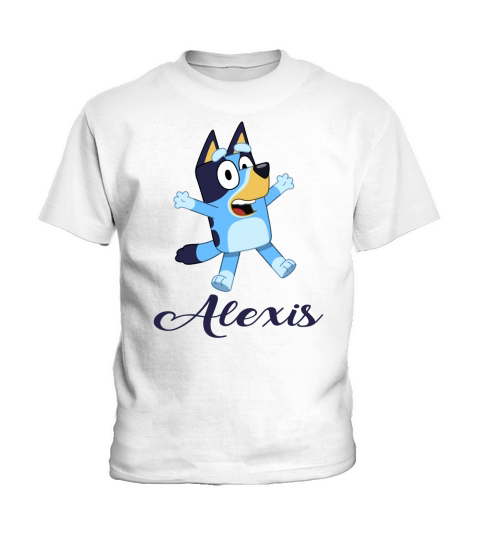 Alexis Bluey Boy Name 2020 Kids T-Shirt