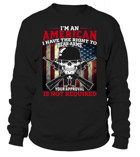 Im An American Veteran Women's Sweatshirt