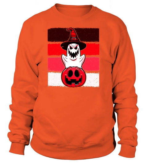 Halloween Ghost Pumpkin Funny moon Women's Sweatshirt