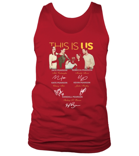 This is Us all signatures Jack Pearson Rebecca Pearson - Coffee Mug (colored) Tank Top Unisex