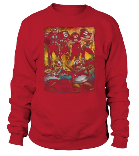 Scooby  Kiss Sweatshirt Unisex