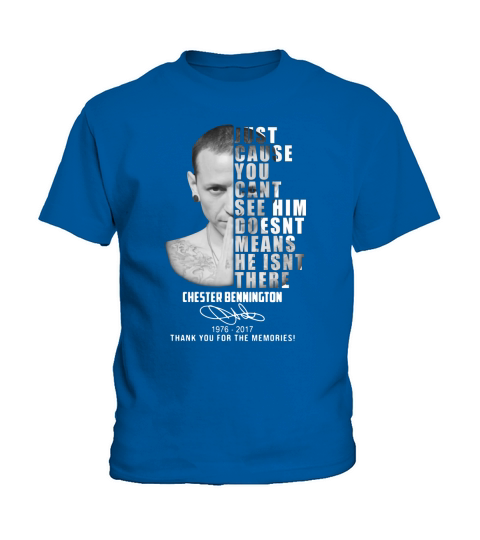 Chester Bennington Nur weil ich ihn nicht sehen kann, heißt das nicht Shirt Kids T-Shirt