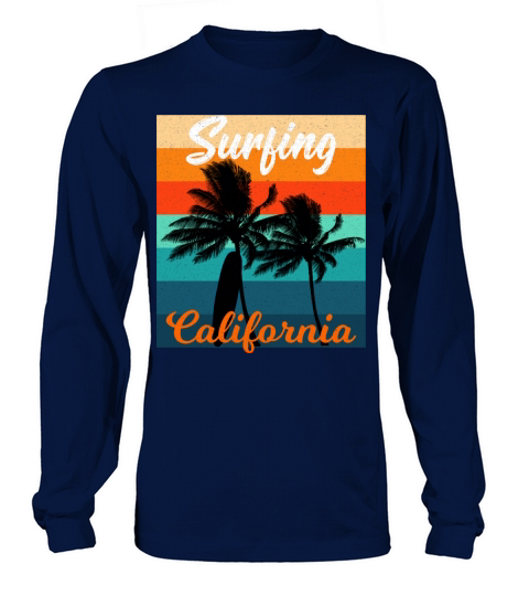 Surfing California Women's Long Sleeve