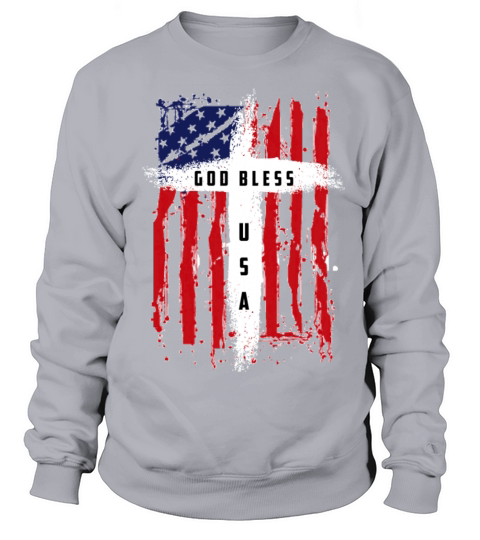 God Bless the USA Women's Sweatshirt