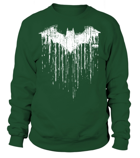 Batman Logo White Milk Glass Women's Sweatshirt