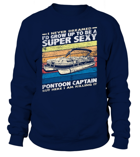 Pontoon Best Captain Women's Sweatshirt