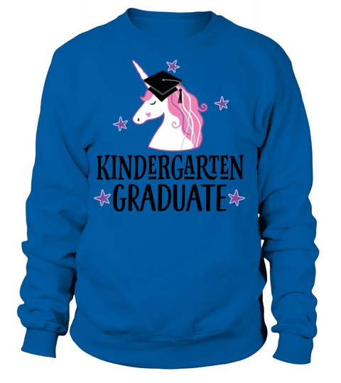 Kindergarten Graduate Girl Unicorn Women's Sweatshirt