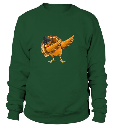 Dabbing Turkey Thanksgiving Men's Sweatshirt