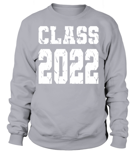 Class 2022 Distressed Women's Sweatshirt