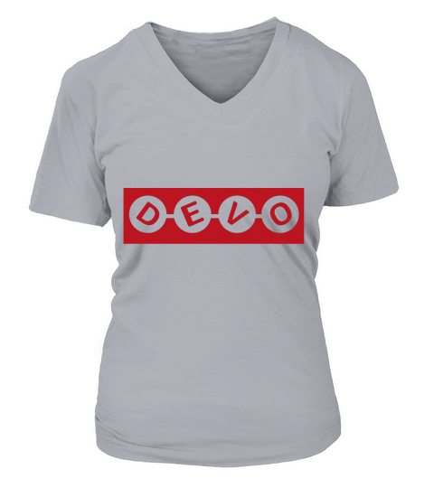 Devo band Tshirt V-neck T-Shirt Woman