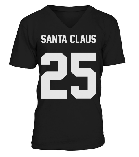 Merry Christmas Santa Claus 25 Men's V-Neck T-shirt