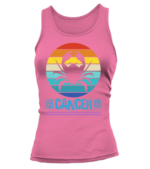 Cancer Zodiac Sign Horoscope June July Birthday Women's Tank Top