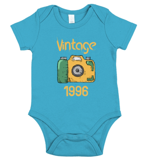 Vintage 1996 Short Sleeve Baby One-Piece