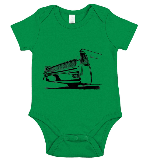 Lincoln Continental Short Sleeve Baby One-Piece