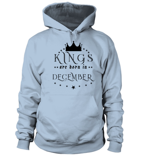 Kings Are Born In December Women's Hoodie