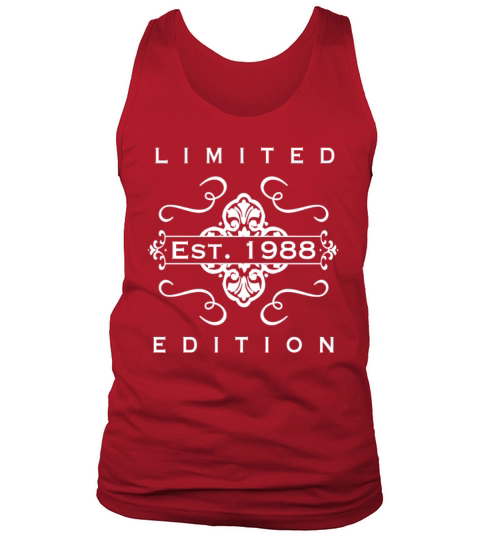 Limited Edition Est 1988 Men's Tank Top