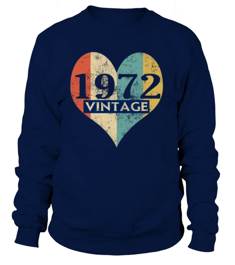 Vintage 1972 Retro Women's Sweatshirt