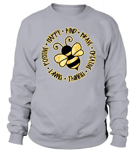 Bee Circle Wordart 2021 shirt Women's Sweatshirt