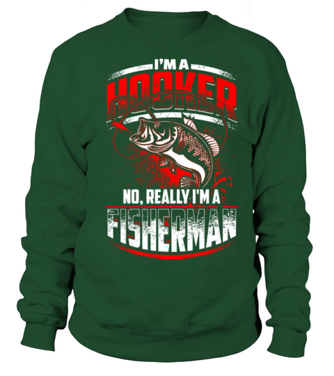 Fisherman - Im a hooker - Fishing - EN Women's Sweatshirt