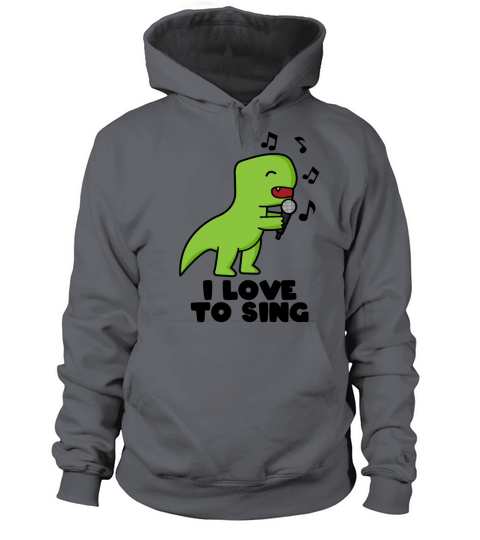 SINGING DINO Women's Hoodie