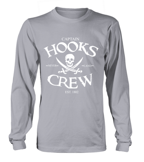 Disney Captain Hooks Crew Peter Pan Disney pirate Women's Long Sleeve