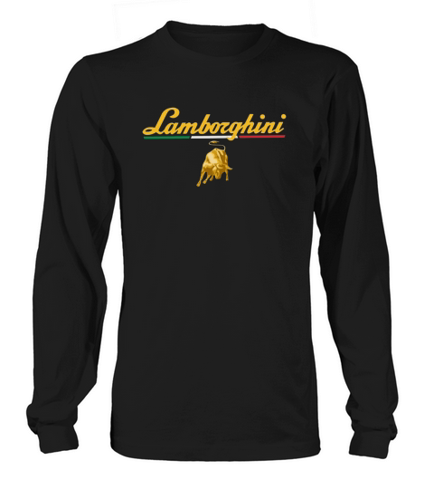 Lamborghini Logo shirt Long sleeved Unisex